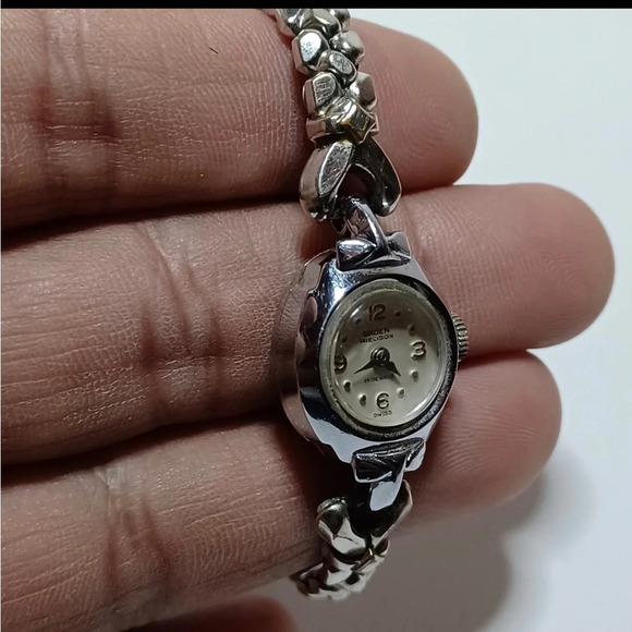 RARE Vintage Gruen Precision Mechanical Wind Up 17 Jewels Watch Wristwatch - Picture 4 of 7